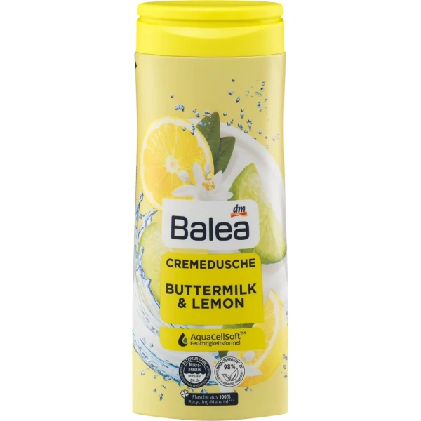 Balea Shower Gel Buttermilk & Lemon 300ml