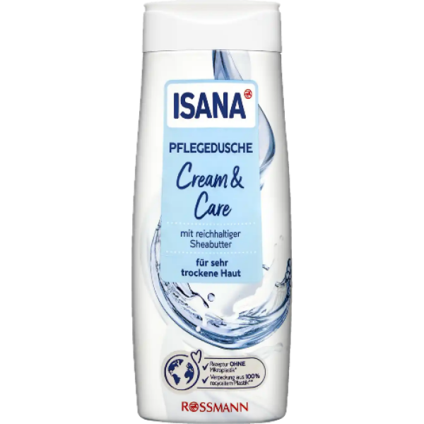 Isana Shower Gel Cream & Care 300ml